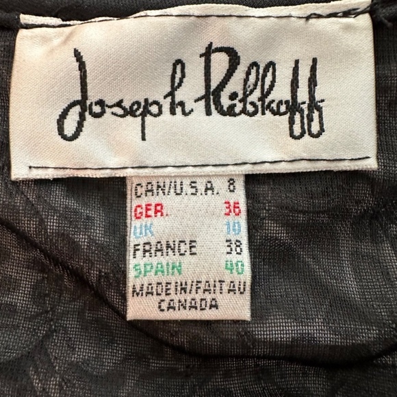 Joseph Ribkoff Textured Stretchy Sequin Embellished Zip Front Jacket Womens 8 - Picture 3 of 16